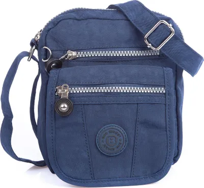 Produktbild von Bag Street Kleine Leicht Damen Herren Umhängetasche Dunkelblau