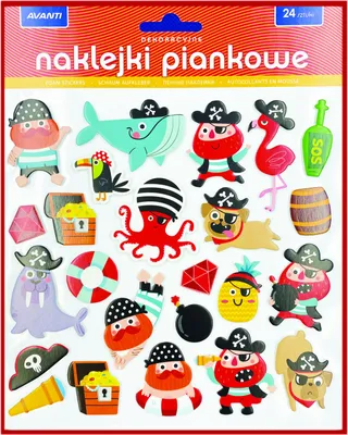 Obrázek produktu pro Celoroční pěnové samolepky V1 – AVANTI