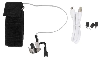 Image de Lampe de poche pour le nettoyage des oreilles, 3 niveaux de réglage, lampe en acier inoxydable pour éliminer le cérumen