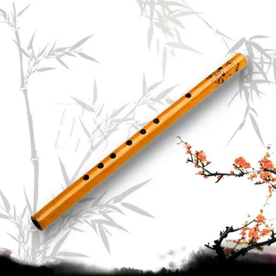 Productafbeelding van Chinese Bamboefluit met 6 Gaten voor Beginners