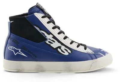 Obrázok produktu pre Motocyklové topánky Alpinestars Stated Flair, modré/biele/čierne, veľkosť 9