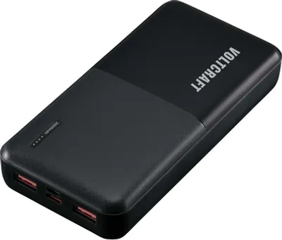 Produktbild von VOLTCRAFT PB-19C-M Powerbank 20000 mAh USB PD, Quick Charge LiPo Schwarz