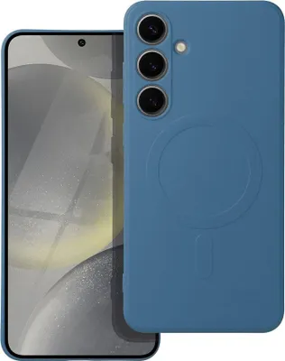 Immagine prodotto di Custodia per cellulare SILICONE MAG COVER compatibile con MagSafe adatta per SAMSUNG S26 Ultra blu