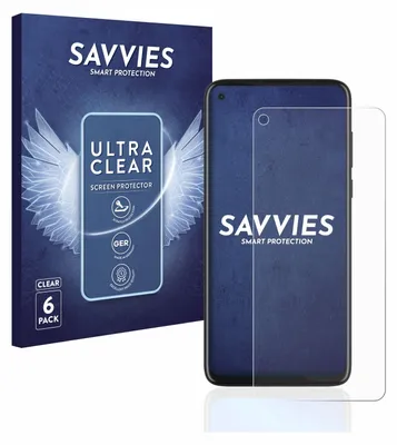 Produktbild von 6x Für Motorola Moto G8 Power Schutzfolie Savvies Displayschutz Display Schutz Folie Klar Transparent