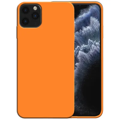 Obrázek produktu pro Smartphonica Silikonové pouzdro pro iPhone 11 Pro Max s měkkým vnitřkem - oranžové