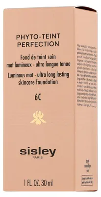 Obrázek produktu pro Sisley Phyto-Teint Perfection, Láhev, Tekutina, Univerzální pleť, Vyhlazující, Zmatňující, Hydratující, Zklidňující, Tmavá kůže, Cool