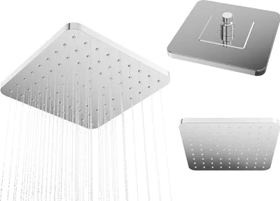Produktbild von Granitan | Regenduschkopf K - 225 mm - Chrom - Modernes Design - Hochwertige Qualität - Einfache Montage
