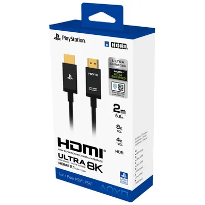 Produktbild von PS5 HDMI kábel 2.1 8K 2m HORI