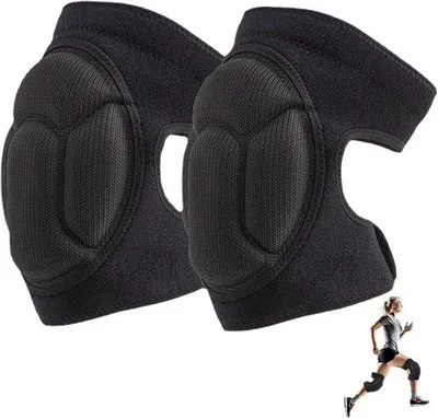 Produktbild von Kniebeschermers Anti-botsings Kniebandagen mit dicken EVA Schaum, atmungsaktive und anti-slip, für Hausarbeiten, Bauprojekte, Volleyball