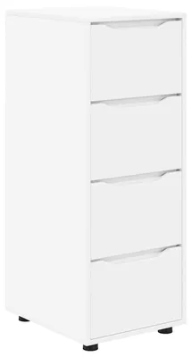 Obrázok produktu pre vidaXL Úložná skriňa biela 40 x 48 x 105 cm materiál na báze dreva