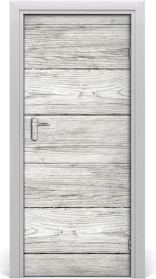 Produktbild von Tulup Türaufkleber 85x205 cm Dekorative Aufkleber Selbstklebend Wasserdichte Tapete Abnehmbar Schlafzimmer Wohnzimmer Wohnkultur - Holzuntergrund