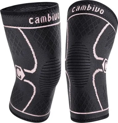 Produktbild von Famanu Kniebandagen 2er Set - Orthopädische Unterstützung bei Meniskusverletzungen und Arthritis