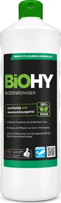 Produktbild von BiOHY Bodenreiniger 100% vegan, Inhalt:1 Liter