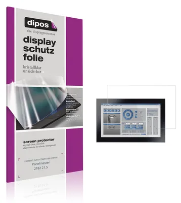 Produktbild von 2x Schutzfolie für Panelmaster 2182 21.5 klar Displayschutzfolie Folie Display Schutz dipos