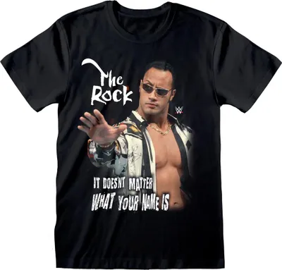 Obrázek produktu pro WWE - Tričko pro muže/dámy Uni HE3775 (L) (Černá)