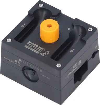 Immagine prodotto di Kit di riparazione per auricolari - Cuscinetti antiscivolo in silicone - Clip di riparazione a forma di V - Per iPhone (2a generazione)