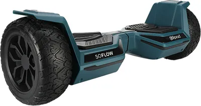 Productafbeelding van SoFlow Flowpad X, hoverboard, zwart, groen, 120 kg, 21,6 cm, 21,6 cm (8,5 inch), effen kleur