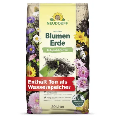 Produktbild von Neudorff NeudoHum BlumenErde 20L - torffreie Erde, für Innen und Außen