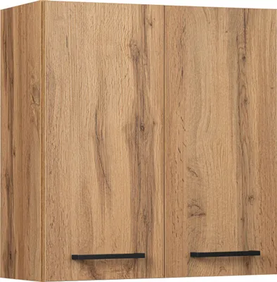 Zdjęcie produktu dla Szafka łazienkowa wisząca dąb wotan ścienna do łazienki loft 60 cm