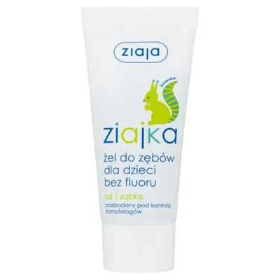 Obrázok produktu pre Ziaja Żel do Zębów Bez Fluoru Ziajka 50 ml