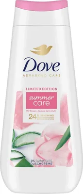 Produktbild von Dove Sommerpflege mit Rosmarin & Aloe Vera Duschgel 225 ml