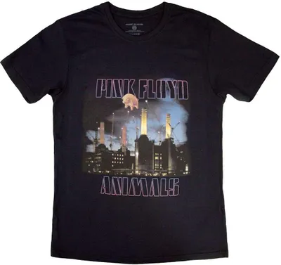 Obrázek produktu pro Pink Floyd - tričko "Animals Construction" pro muže/dámy Uni RO12536 (XL) (černá)