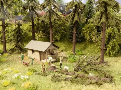 Produktbild von NOCH Waldarbeiten, HO (1:87), Mehrfarbig