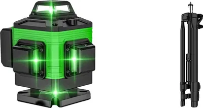 Produktbild von Laser-Niveau, Selbstnivellierungsfunktion, 360° Sichtbarkeit, Kunststoffbox--2 Batterien