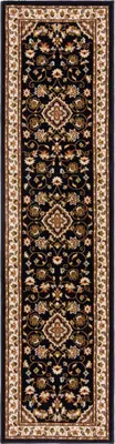 Imagen del producto de 66 x 300 cm. Alfombra Běhoun, colección Sincerity Royale, color azul Sherborne