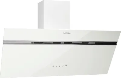 Obrázok produktu pre Klarstein Alina digestor – 80 cm, prietok vzduchu 600 m³/h, dotykové ovládanie, energetická účinnosť A, LED osvetlenie, recirkulácia a odsávanie vzduchu, biely