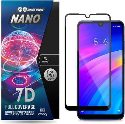 Zdjęcie produktu dla ND38_CRG-7DNANO-XR7 Crong 7D Nano Flexible Glass