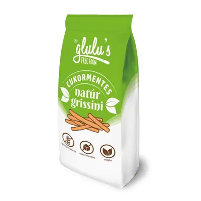 Produktbild von Glulu´s FreeFrom Grissini ohne Zuckerzusatz 70g Salzgebäck  / glutenfrei  / vegan