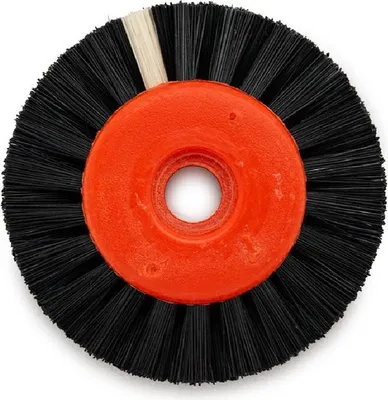 Imagen del producto de Cepillo Circular de Cerdas Chungking Negras, 2 Filas, Ø 45 mm - Buzzufy