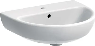 Immagine prodotto di Geberit Selnova - Lavamano 500x410 mm, con 1 foro per rubinetto, con troppopieno, bianco 500.295.01.7