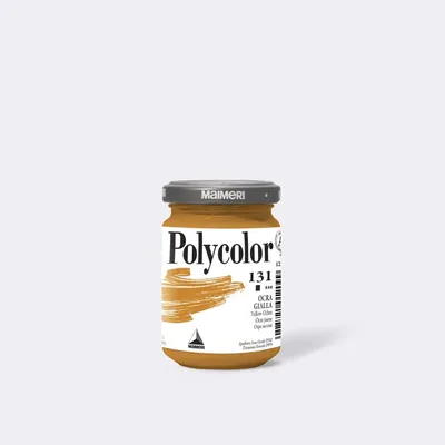 Produktbild von Maimeri Vynil Polycolor Acrylfarbe Yellow Ochre 131 140 ml 1 stk