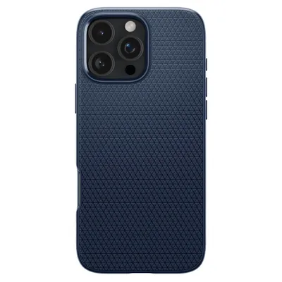 Produktbild von Spigen Liquid Air, Cover, Apple, iPhone 16 Pro, 16 cm (6.3"), Navy