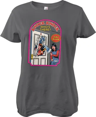 Produktbild von Knock Knock Who's There Girly Tee - Large - DarkGrey