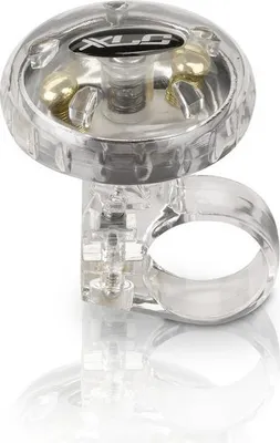 Zdjęcie produktu dla Dzwonek rowerowy XLC DD-M12 srebrny przezroczysty, Ø 36 mm
