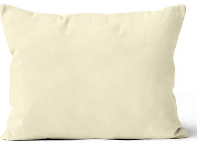 Imagen del producto de Funda de almohada de microfibra, 50x70 cm, color crema