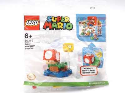 Produktbild von LEGO Super Mario Superpilz Überraschung – Erweiterungsset - 30385, Bausatz, 6 Jahr(e), 18 Stück(e), 26 g