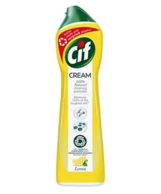 Produktbild von Cif flüssiges Scheuermittel Cream Lemon (gelb) 500ml