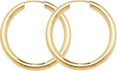 Produktbild von 9 Karat (375) Gold Damen - Creolen / Ohrringe - 20mm; TRS15709MM20