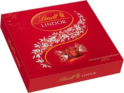 Obrázek produktu pro Lindt Lindor dárkové balení mléka 187g