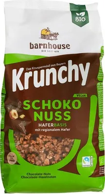 Productafbeelding van Barnhouse Muesli Chocolade Hazelnoot Krunchy (750 gr)