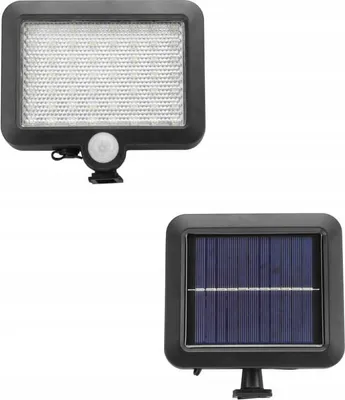 Obrázok produktu pre 3W solárny reflektor LED so senzorom pohybu a súmraku