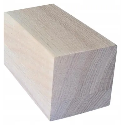 Immagine prodotto di Piedino per mobili - 6x6x10 cm - Legno di frassino - Accuratamente levigato - Pronto per essere verniciato o dipinto - Bordi leggermente arrotondati - Piedino per mobili
