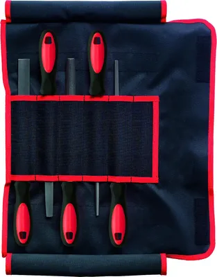 Produktbild von Dick 1308202-2K Werkstattfeilen-Sortiment, Hieb 2, 5-teilig, diverse Formen Länge 200 mm 1 Set (1308202-2K)