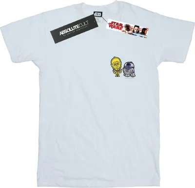 Obrázok produktu pre Star Wars - Pánske tričko "Resistance Droids" BI46323 (S) (White)