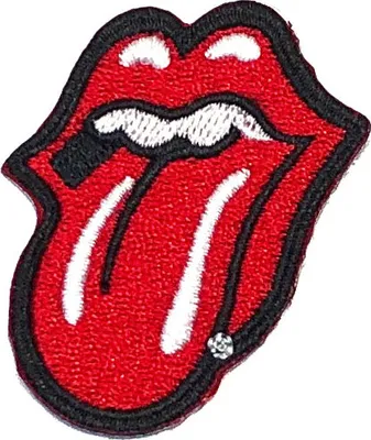 Produktbild von The Rolling Stones Medium Classic Tongue Aufnäher zum Aufnähen