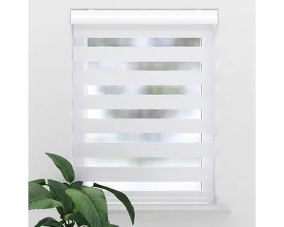 Obrázok produktu pre Roleta Deň a Noc SOLUNA biela 130x175 cm